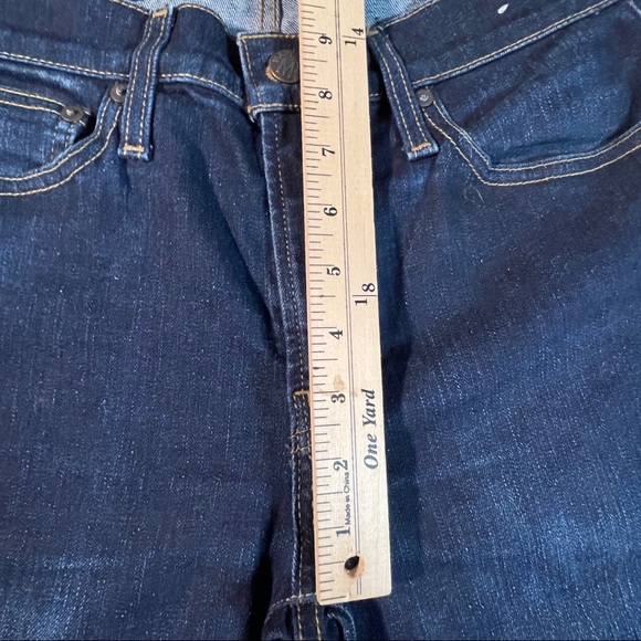 Madewell Skinny Mid Rise 9” Dark Wash Jeans Size 30x30 - Picture 8 of 8